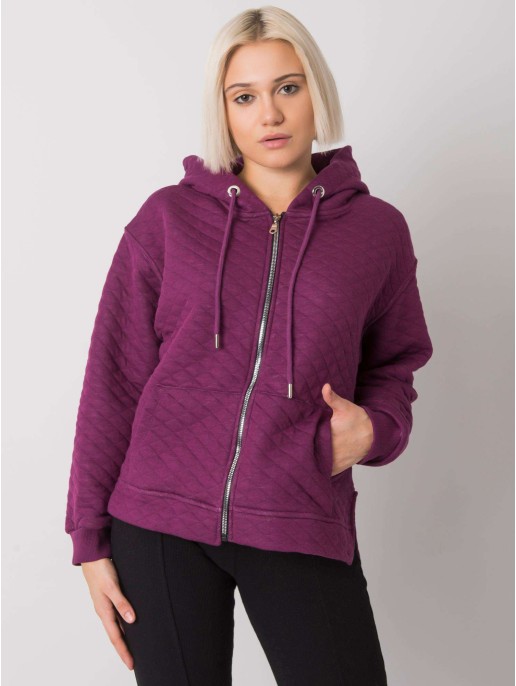 Bluza-RV-BL-7451.23-ciemny fioletowy Bluza-RV-BL-7451.23-ciemny fioletowy