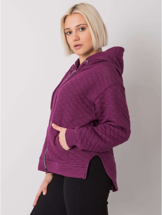 Bluza-RV-BL-7451.23-ciemny fioletowy Bluza-RV-BL-7451.23-ciemny fioletowy