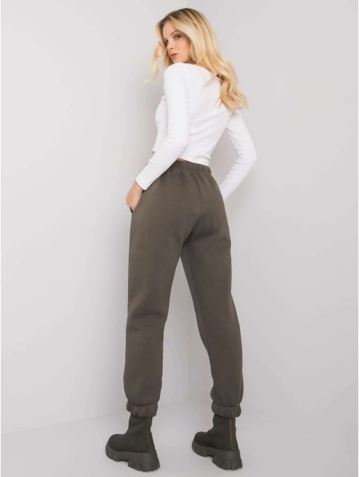 Spodnie dresowe-RV-DR-7275.24P-ciemny khaki Spodnie dresowe-RV-DR-7275.24P-ciemny khaki