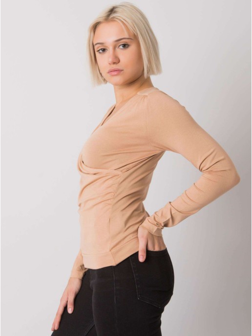Bluzka-FA-BZ-7591.89P-beżowy Bluzka-FA-BZ-7591.89P-beżowy