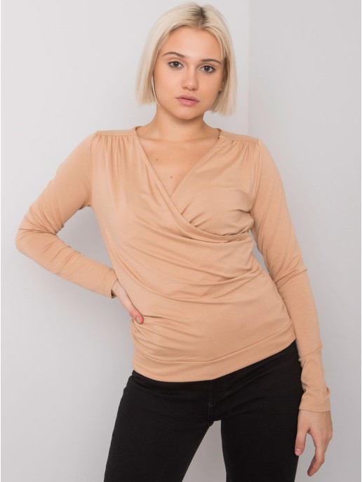 Bluzka-FA-BZ-7591.89P-beżowy Bluzka-FA-BZ-7591.89P-beżowy