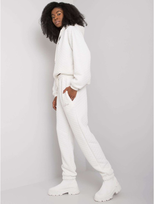 Spodnie dresowe-RV-DR-7445.03X-ecru Spodnie dresowe-RV-DR-7445.03X-ecru