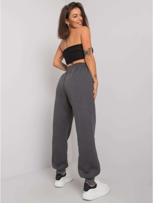 Spodnie dresowe-RV-DR-7237.81-ciemny szary Spodnie dresowe-RV-DR-7237.81-ciemny szary