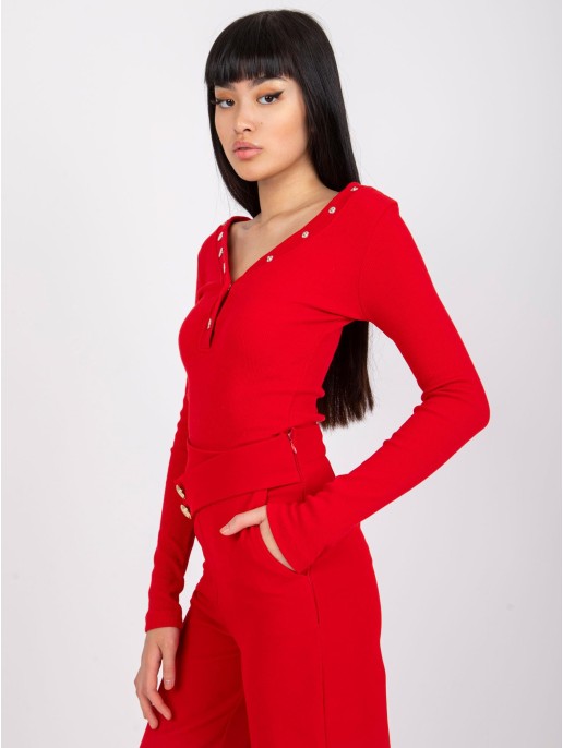 Bluzka-RV-BZ-7439.18-czerwony Bluzka-RV-BZ-7439.18-czerwony
