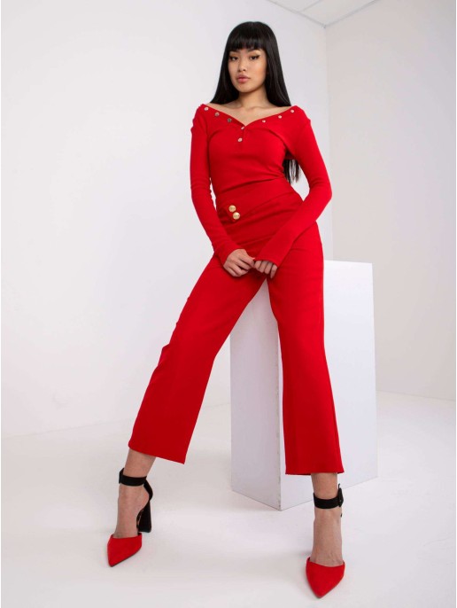 Bluzka-RV-BZ-7439.18-czerwony Bluzka-RV-BZ-7439.18-czerwony