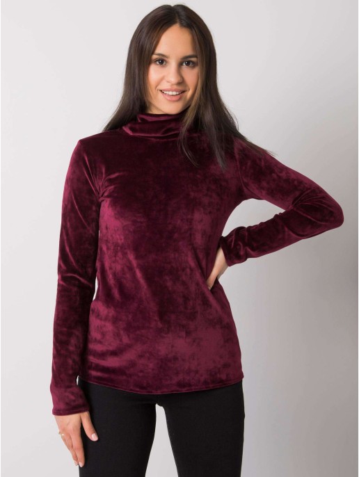 Bluzka-LK-BZ-508410.07P-bordowy Bluzka-LK-BZ-508410.07P-bordowy