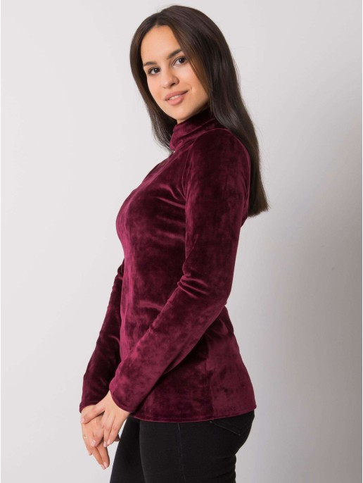 Bluzka-LK-BZ-508410.07P-bordowy Bluzka-LK-BZ-508410.07P-bordowy