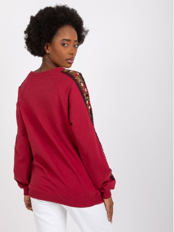 Bluza-RV-BL-7458.16-bordowy 2