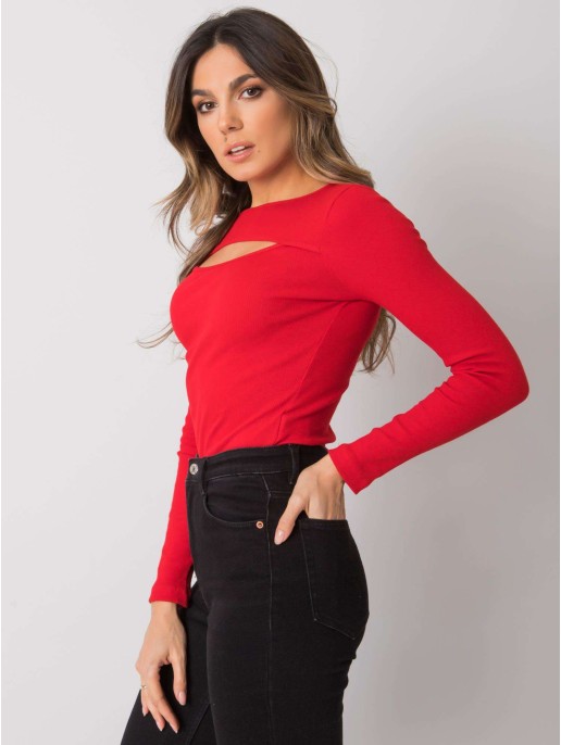 Bluzka-RV-BZ-7336.67-czerwony Bluzka-RV-BZ-7336.67-czerwony