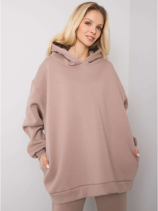 Laisvalaikio kostiumas-RV-KMPL-7372.26X-tamsiai smėlio spalvos Laisvalaikio kostiumas-RV-KMPL-7372.26X-tamsiai smėlio spalvos