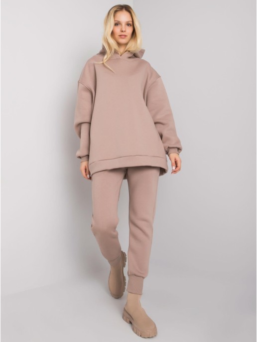 Laisvalaikio kostiumas-RV-KMPL-7372.26X-tamsiai smėlio spalvos Laisvalaikio kostiumas-RV-KMPL-7372.26X-tamsiai smėlio spalvos