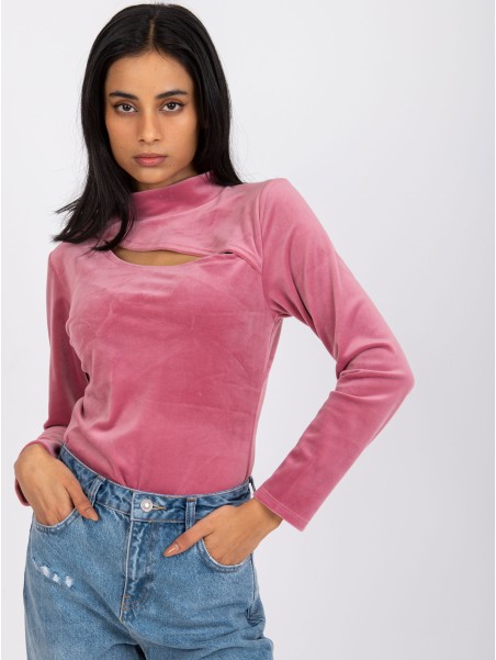 Bluzka-DHJ-BZ-6561.09P-ciemny różowy