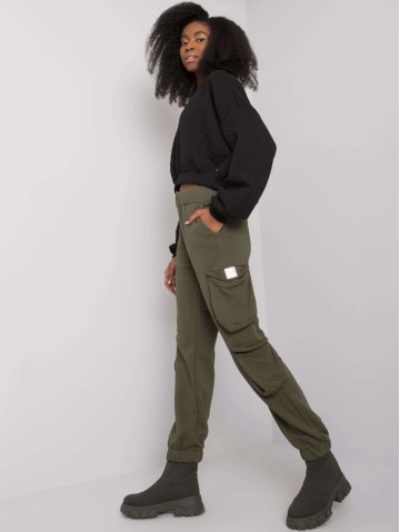 Spodnie dresowe-RV-DR-7364.01P-khaki 2