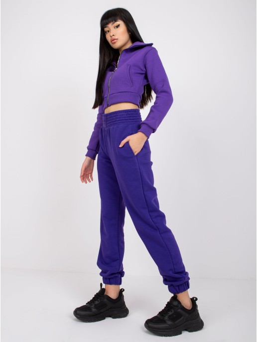 Spodnie dresowe-RV-DR-7460.11-ciemny fioletowy Spodnie dresowe-RV-DR-7460.11-ciemny fioletowy