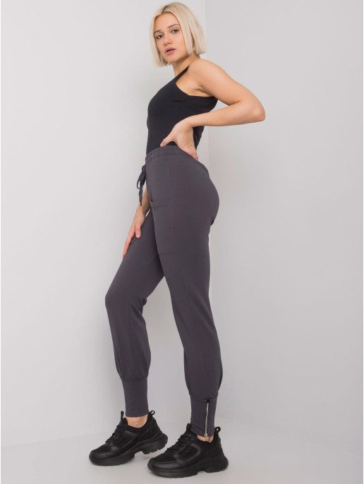 Spodnie dresowe-RV-DR-7341.30P-grafitowy Spodnie dresowe-RV-DR-7341.30P-grafitowy