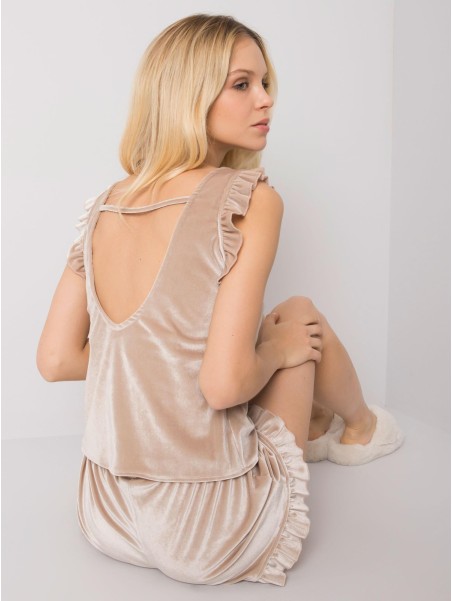 Piżama-RV-PI-7395.40-beżowy