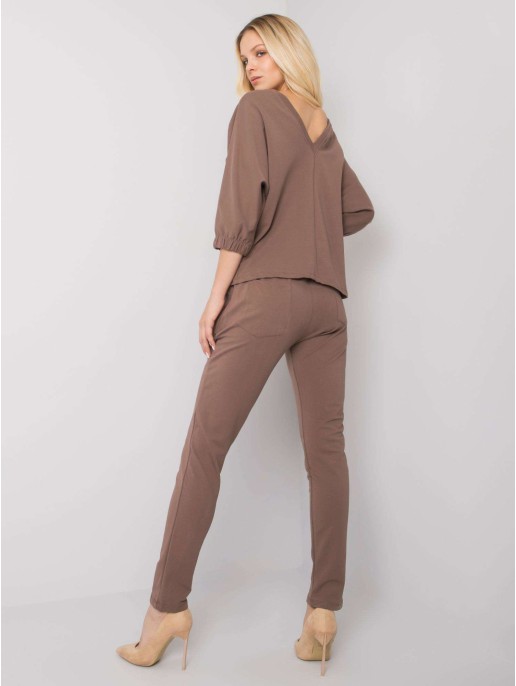 Laisvalaikio kostiumas-RV-KMPL-7363.25P-rudas Laisvalaikio kostiumas-RV-KMPL-7363.25P-rudas