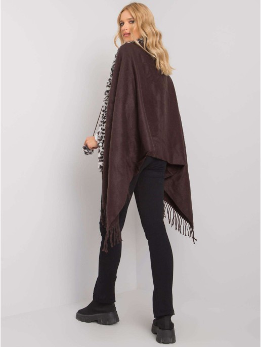 Szalik-AT-SZ-BF48420-biało-brązowy Szalik-AT-SZ-BF48420-biało-brązowy