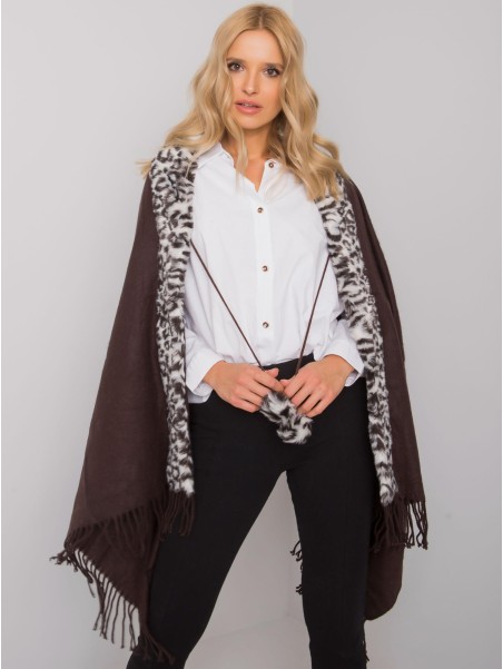 Szalik-AT-SZ-BF48420-biało-brązowy