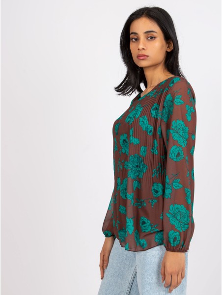 Bluzka-DHJ-BZ-8643-1.37P-brązowy
