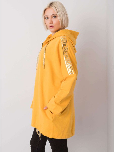 Bluza-RV-BL-6781.08P-ciemny żółty