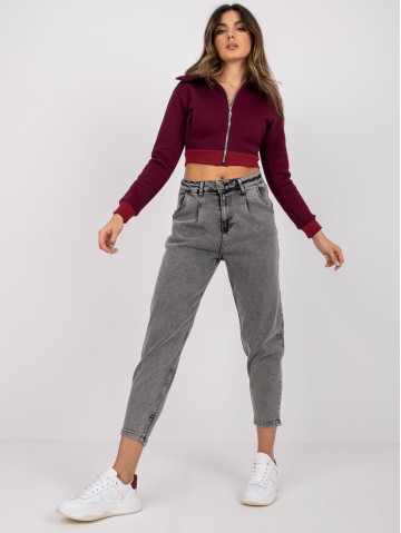 Spodnie jeans-MR-SP-255.56P-ciemny szary 2