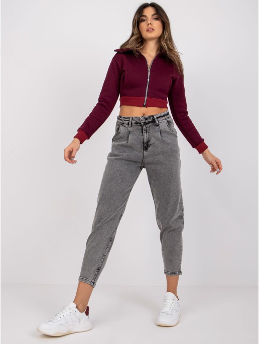 Spodnie jeans-MR-SP-255.56P-ciemny szary Spodnie jeans-MR-SP-255.56P-ciemny szary