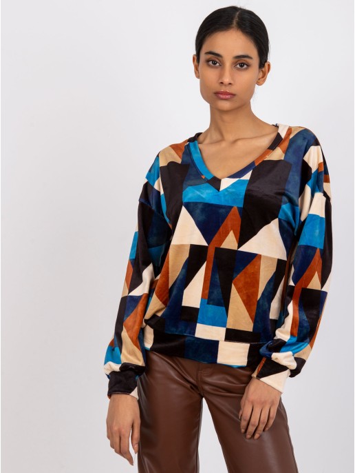 Bluzka-DHJ-BZ-6550.74P-granatowy Bluzka-DHJ-BZ-6550.74P-granatowy