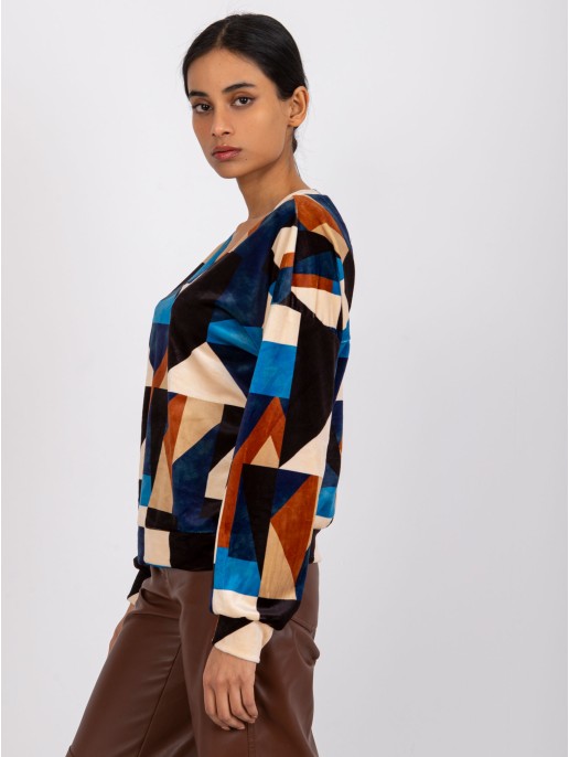Bluzka-DHJ-BZ-6550.74P-granatowy Bluzka-DHJ-BZ-6550.74P-granatowy