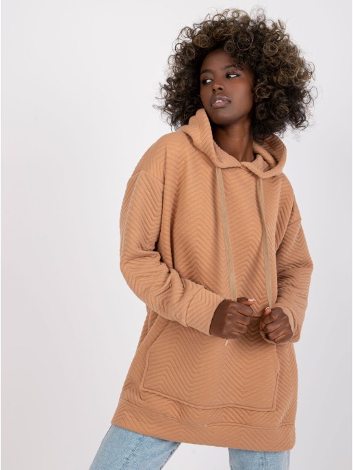 Bluza-RV-BL-7487.66-camelowy Bluza-RV-BL-7487.66-camelowy