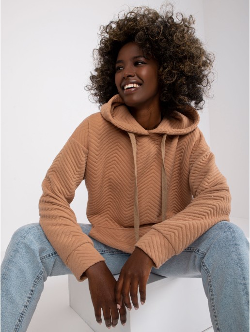 Bluza-RV-BL-7487.66-camelowy Bluza-RV-BL-7487.66-camelowy