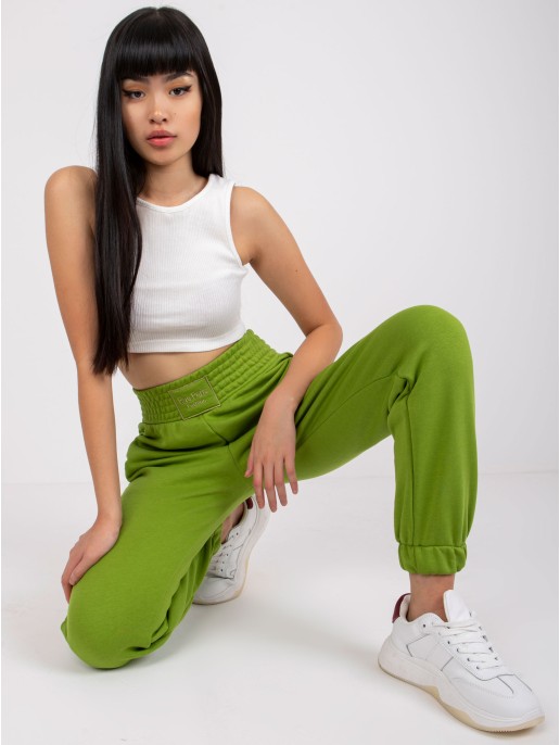 Spodnie dresowe-RV-DR-7460.11-jasny zielony Spodnie dresowe-RV-DR-7460.11-jasny zielony