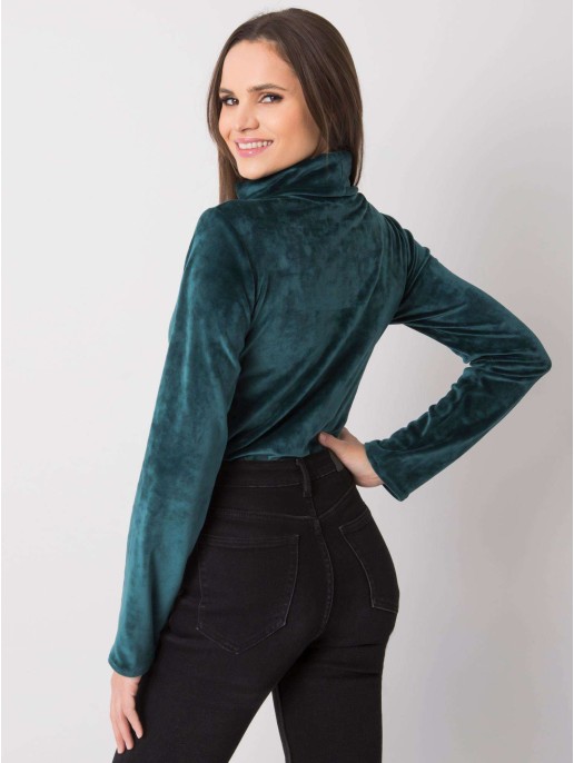 Bluzka-LK-BZ-508410.07P-ciemny zielony Bluzka-LK-BZ-508410.07P-ciemny zielony