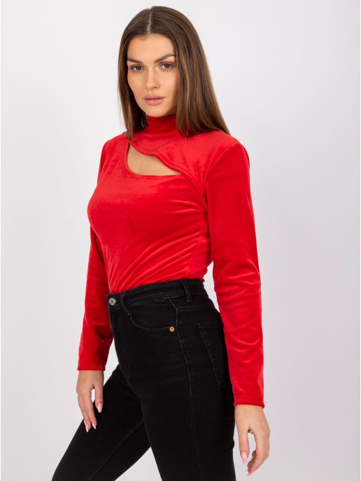 Bluzka-DHJ-BZ-6561.09P-czerwony Bluzka-DHJ-BZ-6561.09P-czerwony