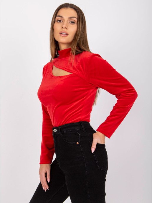 Bluzka-DHJ-BZ-6561.09P-czerwony Bluzka-DHJ-BZ-6561.09P-czerwony