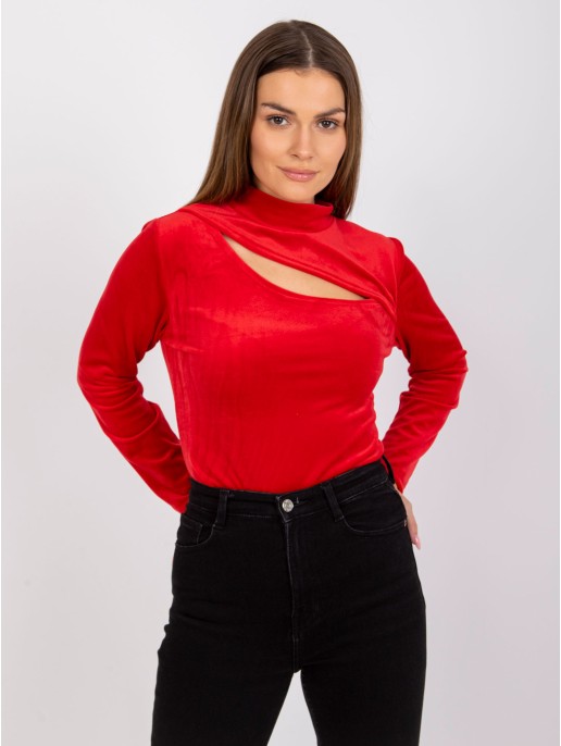 Bluzka-DHJ-BZ-6561.09P-czerwony Bluzka-DHJ-BZ-6561.09P-czerwony