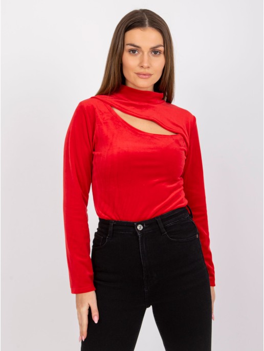 Bluzka-DHJ-BZ-6561.09P-czerwony Bluzka-DHJ-BZ-6561.09P-czerwony