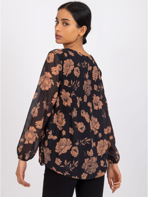 Bluzka-DHJ-BZ-8643-1.37P-camelowy Bluzka-DHJ-BZ-8643-1.37P-camelowy
