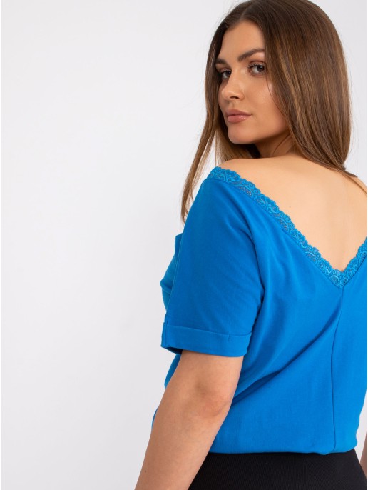 Bluzka-RV-BZ-7544.00-ciemny niebieski Bluzka-RV-BZ-7544.00-ciemny niebieski