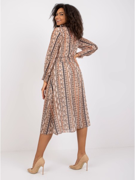 Sukienka-DHJ-SK-15177-1.04P-beżowy