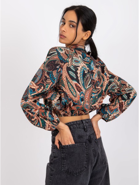 Bluzka-DHJ-BZ-15170.39-czarno-beżowy