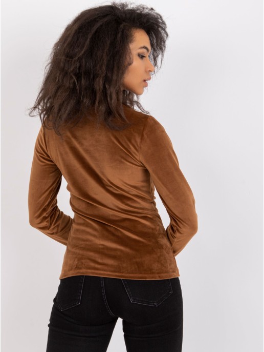 Bluzka-DHJ-BZ-6561.09P-brązowy Bluzka-DHJ-BZ-6561.09P-brązowy