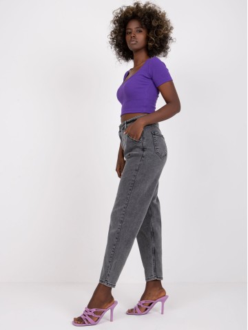 Spodnie jeans-MR-SP-253.22P-czarny 2