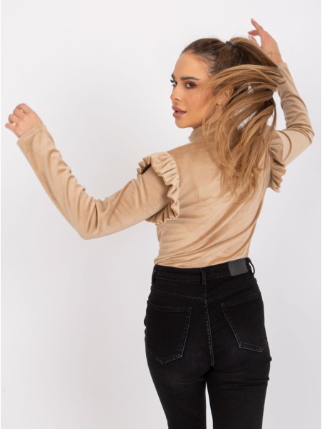 Bluzka-DHJ-BZ-6533B.85-camelowy