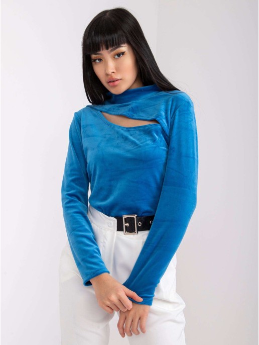 Bluzka-DHJ-BZ-6561.09P-ciemny niebieski Bluzka-DHJ-BZ-6561.09P-ciemny niebieski