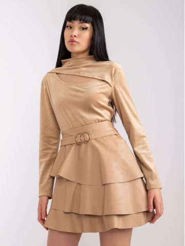 Bluzka-DHJ-BZ-6561.09P-camelowy 2