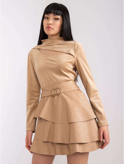 Bluzka-DHJ-BZ-6561.09P-camelowy Bluzka-DHJ-BZ-6561.09P-camelowy