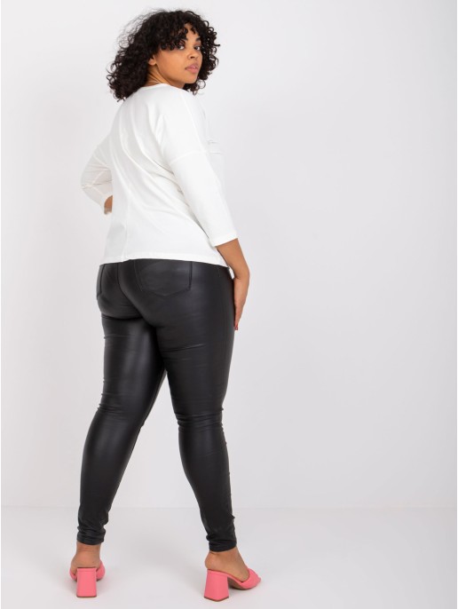 Bluzka-RV-BZ-7428.42P-ecru Bluzka-RV-BZ-7428.42P-ecru