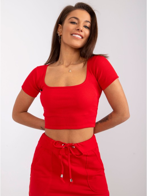 T-shirt-RV-TS-7538.12P-czerwony T-shirt-RV-TS-7538.12P-czerwony