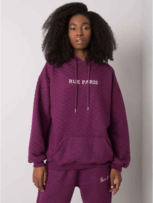 Bluza-RV-BL-7452.16-ciemny fioletowy Bluza-RV-BL-7452.16-ciemny fioletowy